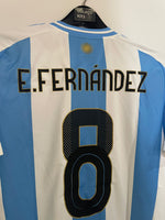 Argentina 2024/25 - Home - E. Fernandez #8 *BNWT*