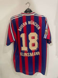 Bayern Munich 1995/96 - Home - Klinsmann #18 *MATCH ISSUE*