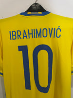 Sweden 2016 Euro Cup - Home - Ibrahimovic #10