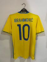 Sweden 2016 Euro Cup - Home - Ibrahimovic #10