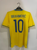Sweden 2016 Euro Cup - Home - Ibrahimovic #10