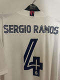 Real Madrid 2020/21 - Home - Sergio Ramos #4