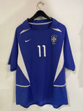 Brazil 2002 World Cup - Away - Ronaldinho #11