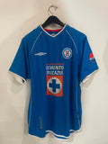 Cruz Azul 2002/03 - Home - M. Messera #10 *MATCH ISSUE*