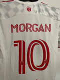 New York Red Bull 2021/22 - Home - Morgan #10 *PLAYER ISSUE*