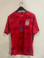 USA Womens 2019 World Cup - Away - Dunn #19