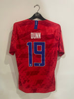 USA Womens 2019 World Cup - Away - Dunn #19