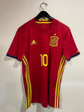 Spain 2016 Euro Cup - Home - Fabregas #10