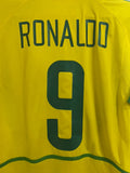 Brazil 2002 World Cup - Home - Ronaldo #9