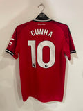 Manchester United 2025/26 - Home - Cunha #10 *BNWT*