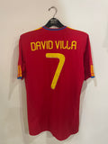 Spain 2010 World Cup - Home - David Villa #7