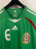 Mexico 2008/09 - Home - 3/4 Sleeves - #6 *MATCH ISSUE*