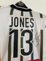 LA Galaxy 1999 - Away - Jones #13 *AUTOGRAPH* *MATCH WORN*