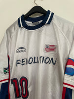 New England Revolution 2000 - Away - Ramos #10 *AUTOGRAPH* *MATCH WORN*
