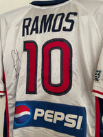 New England Revolution 2000 - Away - Ramos #10 *AUTOGRAPH* *MATCH WORN*