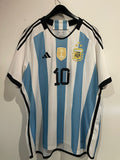 Argentina 2022 World Cup - Home - Messi #10