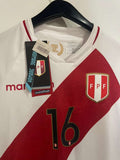 Peru 2020/21 - Home - #16 *PLAYER ISSUE* *BNWT*