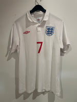 England 2010 World Cup - Home - Beckham #7