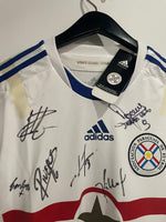 Paraguay 2011 Copa America - Away *PLAYER ISSUE* *AUTOGRAPH*