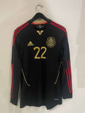 Mexico 2011/12 - Away - Long Sleeve - R. Jiminez #22 *PLAYER ISSUE* *AUTOGRAPHED*