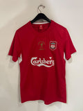 Liverpool 2004/06 Retro - Home - Alsonso #14