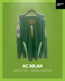 AC Milan 2005/06 - Goalkeeper - Long Sleeve - Dida #1 *MATCH ISSUE*