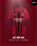 AC Milan 2021/22 - Home