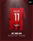 AC Milan 2023/24 - Home - Pulisic #11