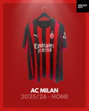 AC Milan 2025/26 - Home