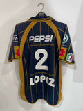 Pumas 2003/04 - Away - Lopez #2 *MATCH ISSUE*