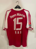 Bayern Munich 2003/05 - Home - Rau #15 *MATCH ISSUE*