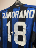 Internazionale 1999/00 - Home - Zamorano #18