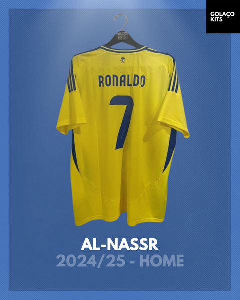 Al-Nassr 2024/25 - Home - Ronaldo #7 *BNWT*