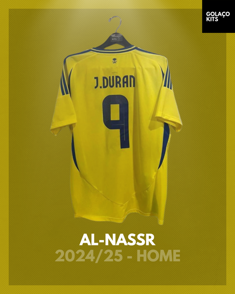 Al-Nassr 2024/25 - Home - J. Duran #9