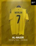 Al-Nassr 2025/26 - Home - Ronaldo #7 *BNWT*