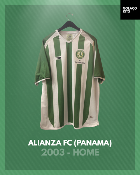 Alianza FC (Panama) - 2003 - Home - 40th Year Anniversary
