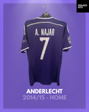 Anderlecht 2014/15 - Home - A. Najar #7