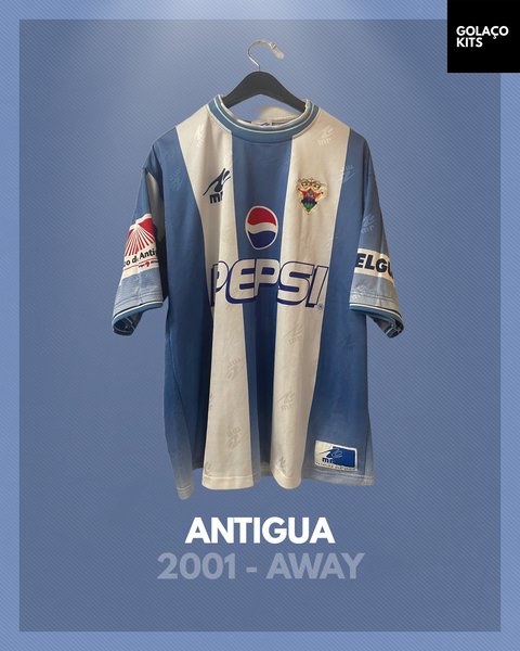 Antigua 2001 - Away - #16 *MATCH WORN*