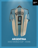 Argentina 2002 World Cup - Home - Batistuta #9