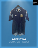 Argentina 2004/05 - Away