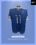Argentina 2010 World Cup - Away - Tevez #11