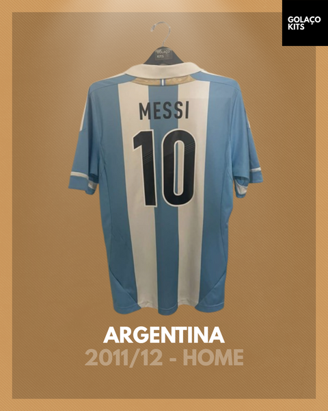 Argentina 2011/12 - Home - Messi #10
