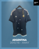 Argentina 2015/16 - Away *AUTOGRAPHED* *BNWT*