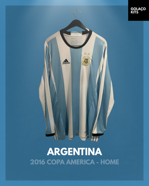 Argentina 2016 Copa America - Home - Long Sleeve