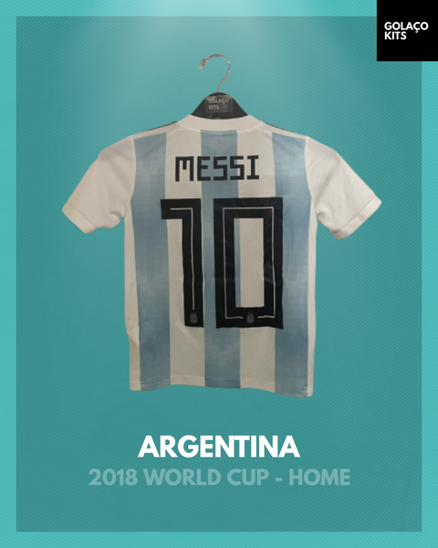 Argentina 2018 World Cup - Home - Messi #10