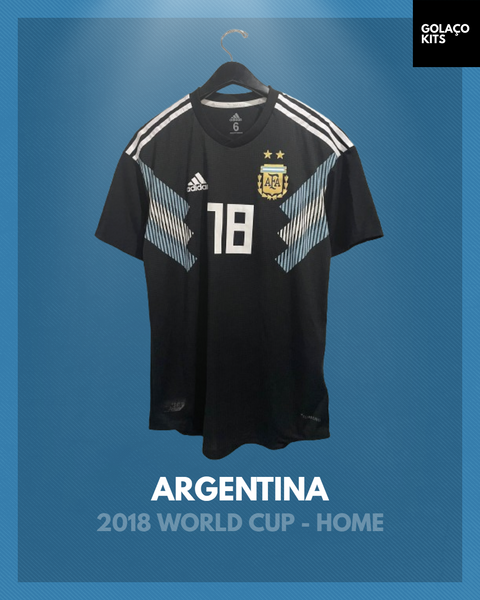 Argentina 2018 World Cup - Away - #18 *PLAYER ISSUE*