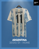 Argentina 2020/21 - Home - Di Maria #11 *PLAYER ISSUE*