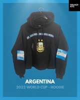 Argentina 2022 World Cup - Cropped Hoodie - Womens *BNWOT*