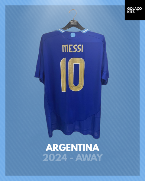 Argentina 2024 - Away - Messi #10 *PLAYER ISSUE*