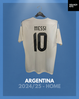 Argentina 2024/25 - Home - Messi #10 *BNWT*